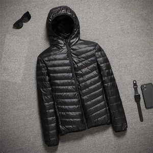 Men's Uniqlo Black Puffer Jacket